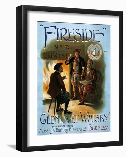 1900s UK Glenlivet Poster-null-Framed Giclee Print