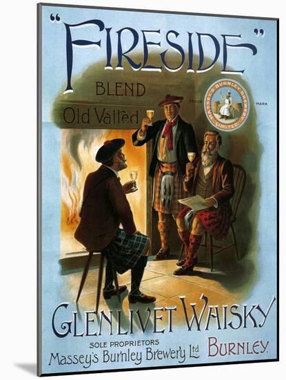 1900s UK Glenlivet Poster-null-Mounted Giclee Print