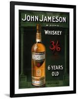 1900s UK John Jameson Poster-null-Framed Giclee Print