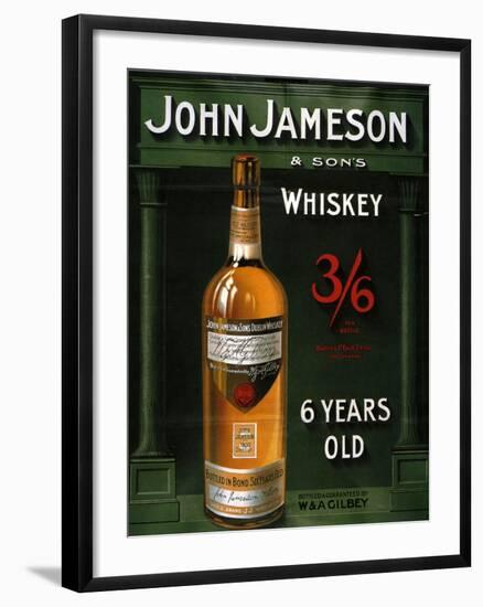 1900s UK John Jameson Poster-null-Framed Giclee Print