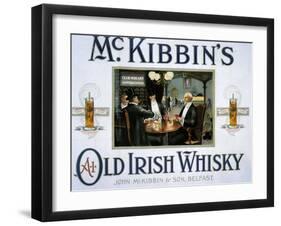 1900s UK McKibbin's Poster-null-Framed Giclee Print