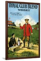 1900s UK Royal Club Blend Whisky Poster-null-Framed Giclee Print