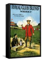 1900s UK Royal Club Blend Whisky Poster-null-Framed Stretched Canvas