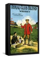 1900s UK Royal Club Blend Whisky Poster-null-Framed Stretched Canvas