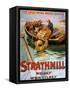 1900s UK Strathmill Poster-null-Framed Stretched Canvas