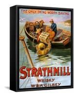 1900s UK Strathmill Poster-null-Framed Stretched Canvas