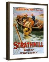 1900s UK Strathmill Poster-null-Framed Giclee Print