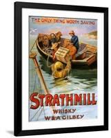 1900s UK Strathmill Poster-null-Framed Giclee Print