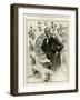 1900s UK Winston Churchill Magazine Plate-null-Framed Giclee Print