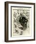 1900s UK Winston Churchill Magazine Plate-null-Framed Giclee Print
