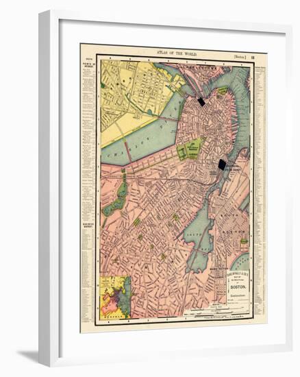 1901, Boston 1901, Massachusetts, United States-null-Framed Giclee Print