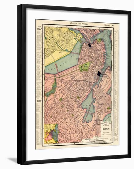 1901, Boston 1901, Massachusetts, United States-null-Framed Giclee Print