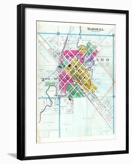 1902, Marshall, Minnesota, United States-null-Framed Giclee Print