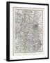 1902, New Hampshire and Vermont State Map, Vermont, United States-null-Framed Giclee Print