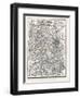 1902, New Hampshire and Vermont State Map, Vermont, United States-null-Framed Giclee Print