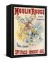 1902- Réouverture Moulin Rouge-Jose Belon-Framed Stretched Canvas