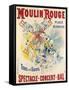 1902- Réouverture Moulin Rouge-Jose Belon-Framed Stretched Canvas