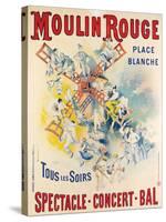 1902- Réouverture Moulin Rouge-Jose Belon-Stretched Canvas