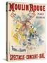 1902- Réouverture Moulin Rouge-Jose Belon-Stretched Canvas
