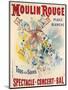 1902- Réouverture Moulin Rouge-Jose Belon-Mounted Premium Giclee Print