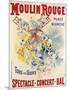 1902- Réouverture Moulin Rouge-Jose Belon-Mounted Giclee Print