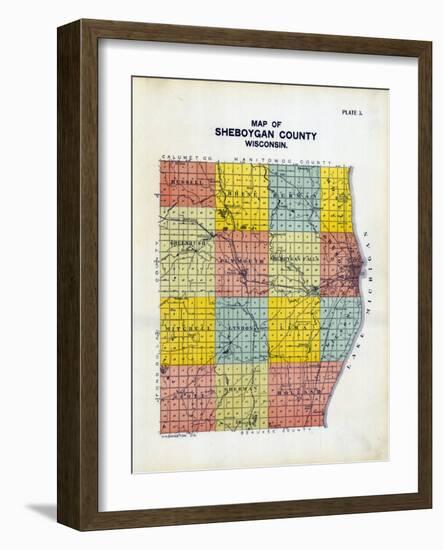 1902, Sheboygan County, Wisconsin, United States-null-Framed Giclee Print