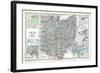 1902, State Map, Ohio, United States-null-Framed Giclee Print