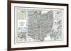 1902, State Map, Ohio, United States-null-Framed Giclee Print