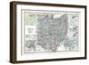 1902, State Map, Ohio, United States-null-Framed Giclee Print