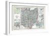 1902, State Map, Ohio, United States-null-Framed Giclee Print