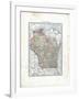 1902, State Map, Wisconsin, United States-null-Framed Giclee Print