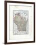 1902, State Map, Wisconsin, United States-null-Framed Giclee Print