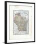 1902, State Map, Wisconsin, United States-null-Framed Giclee Print