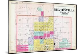 1903, Bentonville - North, Arkansas, United States-null-Mounted Giclee Print