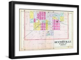 1903, Bentonville - South, Arkansas, United States-null-Framed Giclee Print