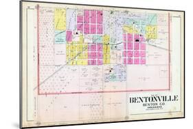 1903, Bentonville - South, Arkansas, United States-null-Mounted Giclee Print