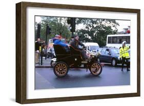 1903 Cadillac at 2000 London to Brighton run-null-Framed Photographic Print