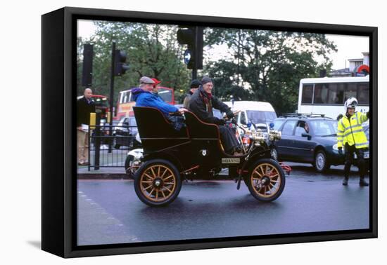 1903 Cadillac at 2000 London to Brighton run-null-Framed Stretched Canvas