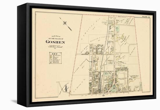 1903, Goshen Village - North, New York, United States-null-Framed Stretched Canvas