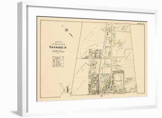 1903, Goshen Village - North, New York, United States-null-Framed Giclee Print