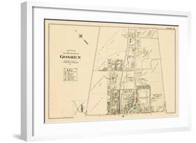 1903, Goshen Village - North, New York, United States-null-Framed Giclee Print