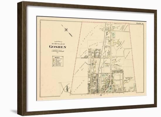 1903, Goshen Village - North, New York, United States-null-Framed Giclee Print