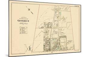 1903, Goshen Village - North, New York, United States-null-Mounted Giclee Print