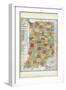 1903, Indiana State Map, Indiana, United States-null-Framed Giclee Print