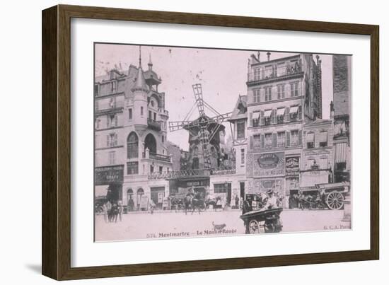 1903 Place Blanche Moulin Rouge-null-Framed Giclee Print