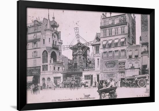 1903 Place Blanche Moulin Rouge-null-Framed Giclee Print