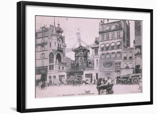 1903 Place Blanche Moulin Rouge-null-Framed Giclee Print