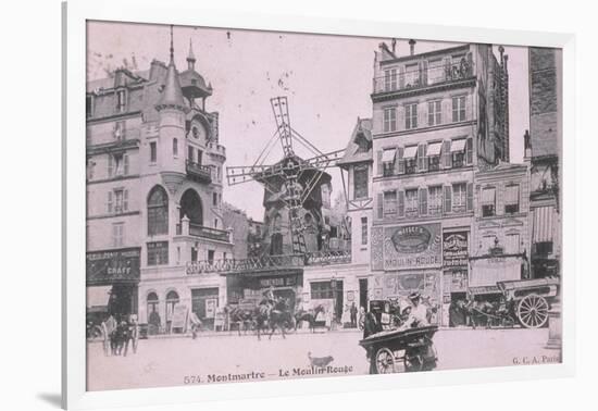 1903 Place Blanche Moulin Rouge-null-Framed Giclee Print