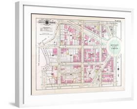 1903, Plate 006, District of Columbia, United States, Dupont Circle-null-Framed Giclee Print