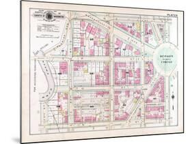 1903, Plate 006, District of Columbia, United States, Dupont Circle-null-Mounted Giclee Print